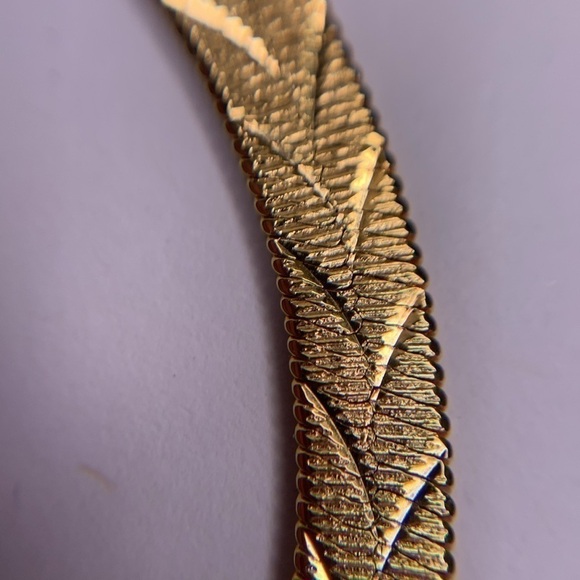 14K Electroplated Yellow Gold Bracelet - Picture 4 of 6